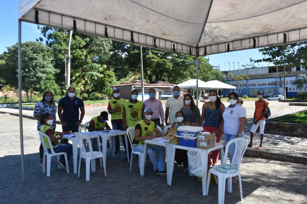 Camacã: Prefeitura avança na 18ª remessa de vacinas em idosos de 60 anos acima